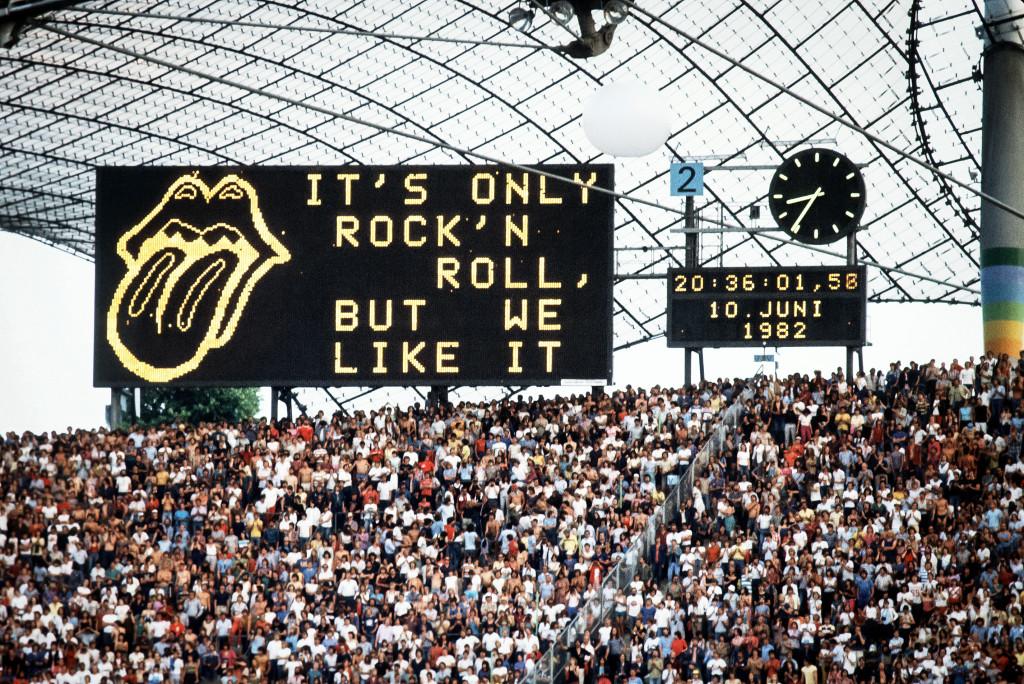 Olympiastadion München 1982 - Rolling Stones Live 1982 MucTours