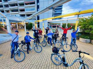 E-Bike-Tour im Olympischen Dorf