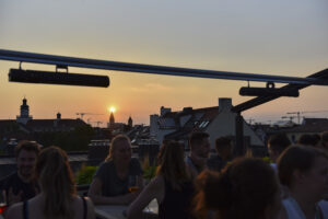 Rooftop-Bar auf der Deutschen Eiche München Innenstadt
